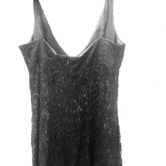 Sophie Sitbon Paris ♥️Long Black Crochet Mermaid Style Long Gorgeous Dress 38 - Picture 7 of 16